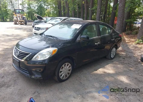 2012 Nissan Versa 1.6 Sv z USA, uszkodzony, nr VIN 3N1CN7AP1CL817619